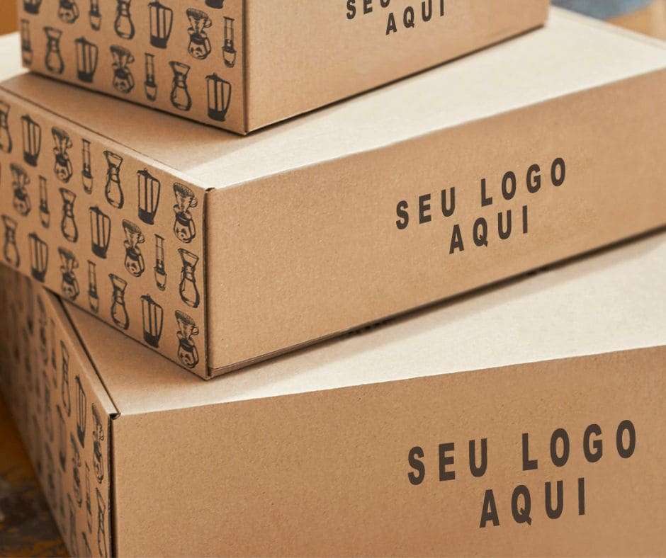 caixa papelao envio produto - Embalagem e sua importância na logística do e-commerce