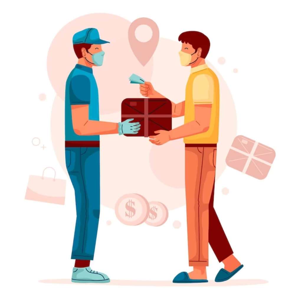 O que é LogTech? cliente recebendo mercadoria - O que é LogTech?