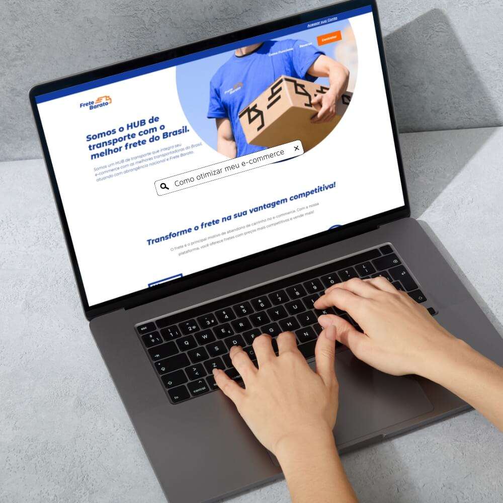 Como otimizar a busca interna do seu e-commerce barra de pesquisa frete barato - Como otimizar a busca interna do seu e-commerce