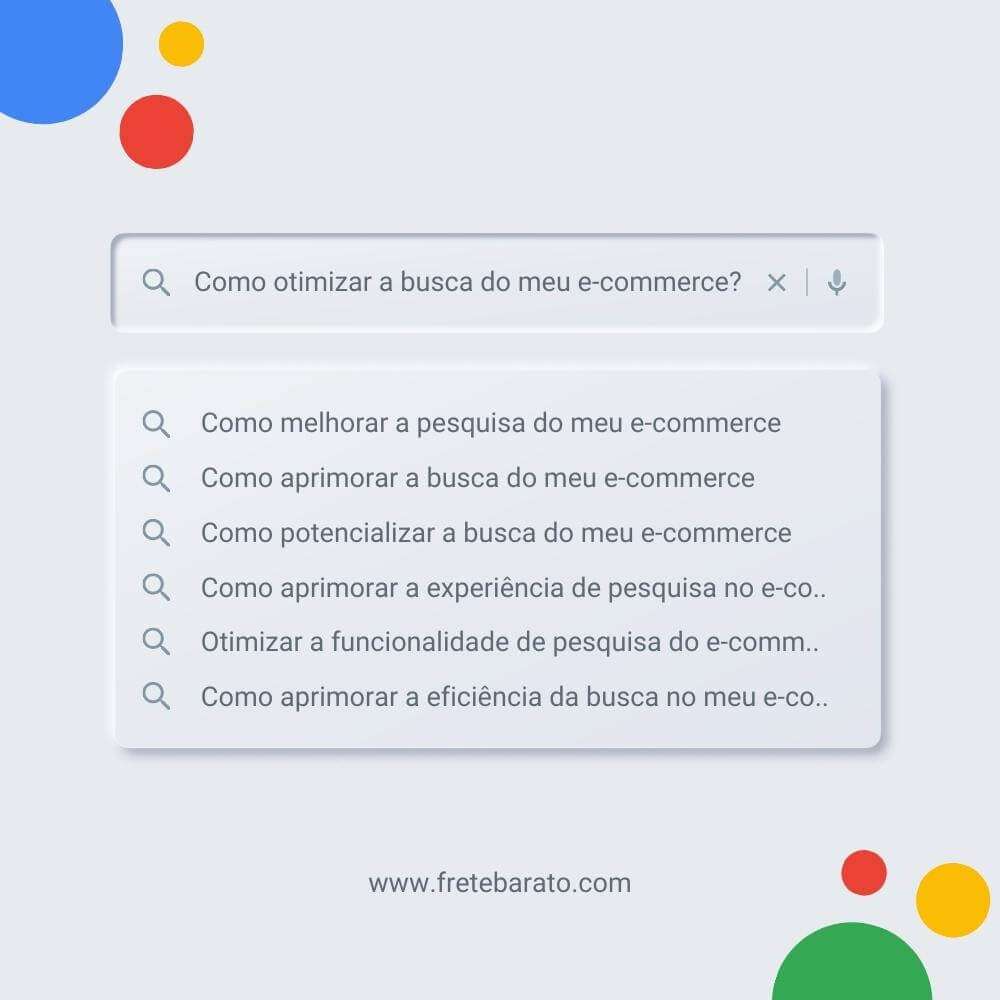 Como otimizar a busca interna do seu e-commerce barra de pesquisa google - Como otimizar a busca interna do seu e-commerce