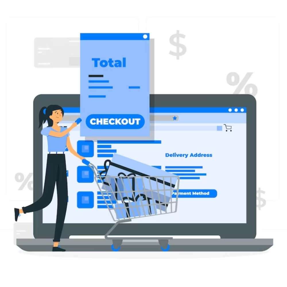 Página Checkout: dicas para melhorar a conclusão de compra pessoa pagando pagina checkout - Página Checkout: dicas para melhorar a conclusão de compra