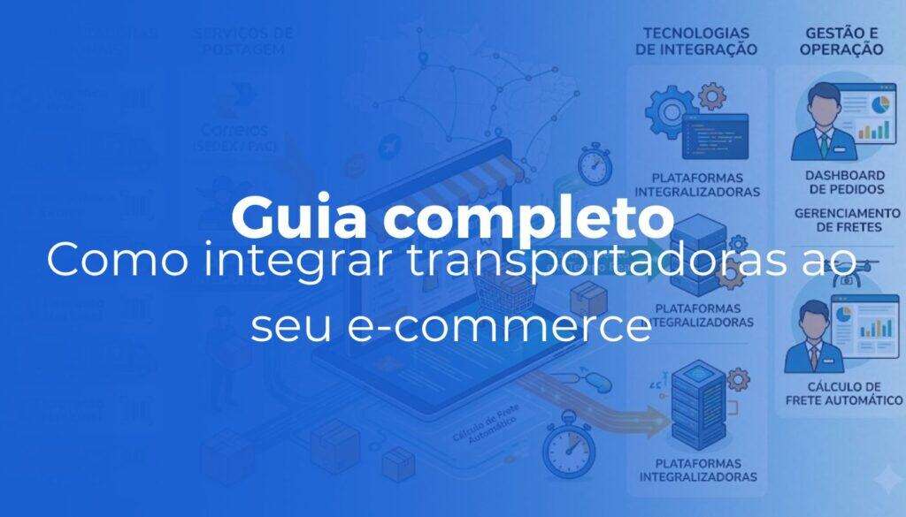Como integrar transportadoras ao seu e-commerce: guia completo