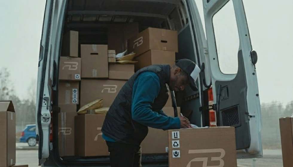 Van com Caixas FB - TMS para e-commerce: o que &eacute;, como funciona e quando contratar