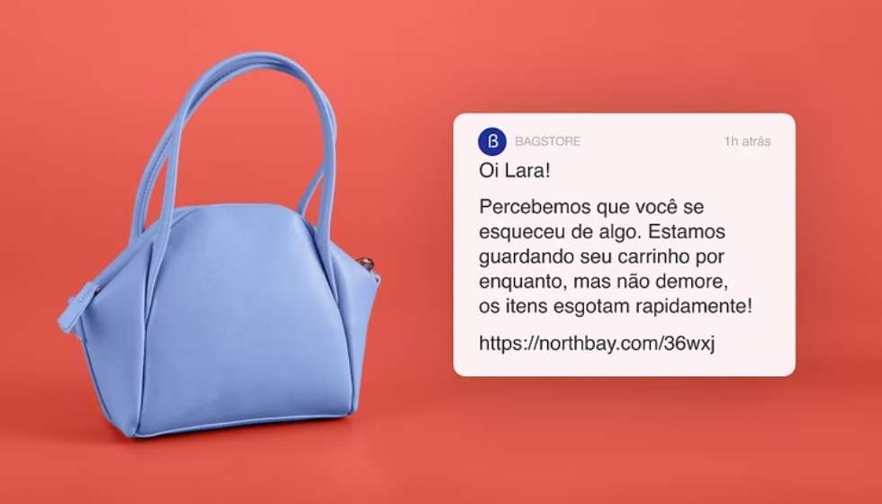 E-mail de recuperação com oferta de frete