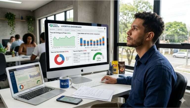 KPIs logísticos os indicadores essenciais para monitorar a operação de frete