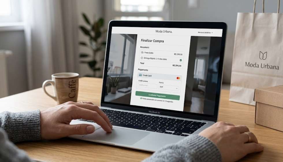 Velocidade de página e experiência de checkout
