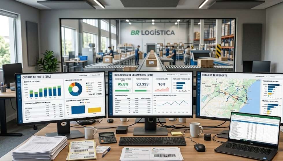 análise de custos e desempenho de transportadoras