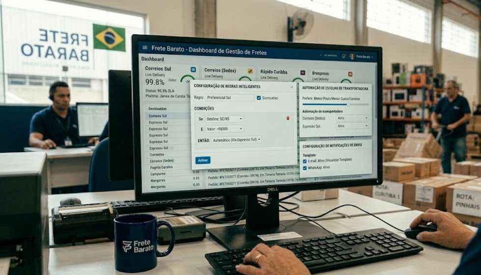 desativação do processo manual e otimização