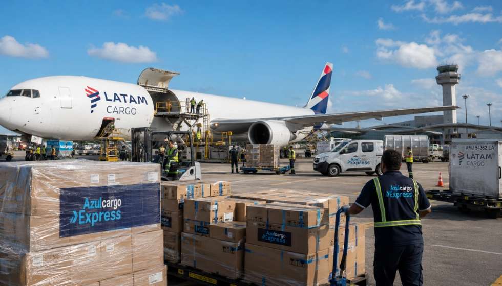 Azul Cargo Express e LATAM Cargo