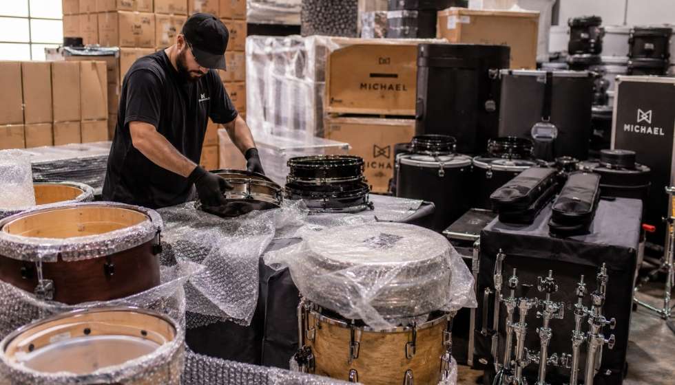 Baterias acústicas e instrumentos de percussão