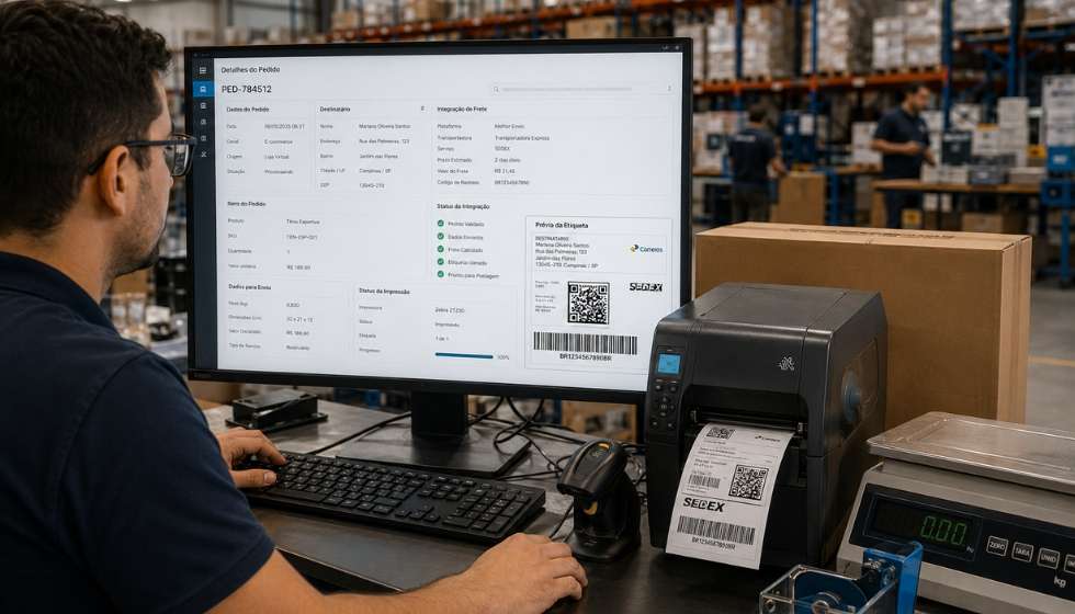Criação automática de envios a partir de pedidos