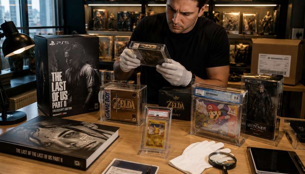 Games e colecionáveis quando a embalagem vale tanto quanto o produto