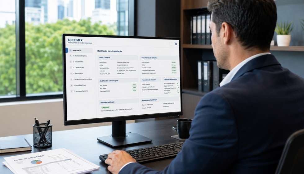 HABILITE A EMPRESA NO SISCOMEX
