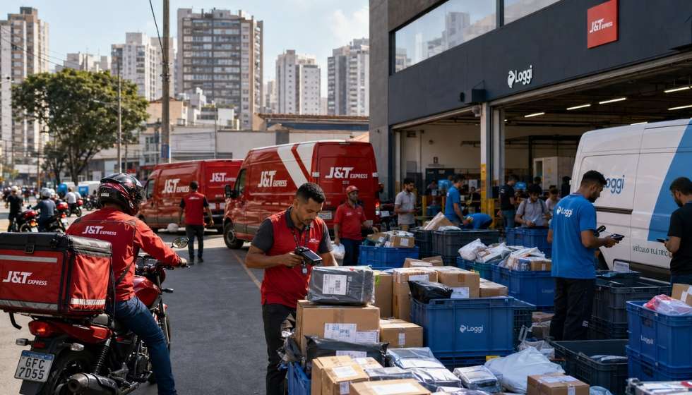 J&T Express e Loggi