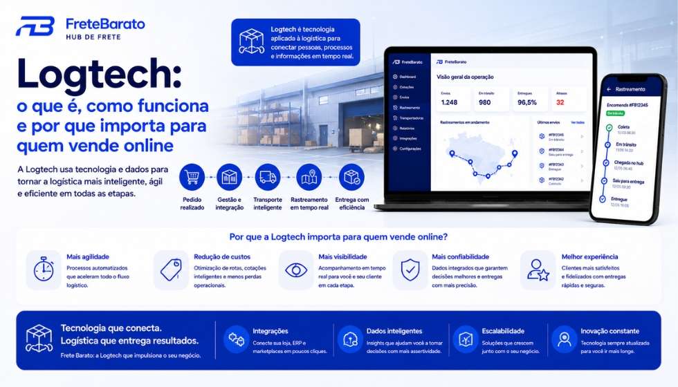 Logtech: o que é, como funciona e por que importa para quem vende online