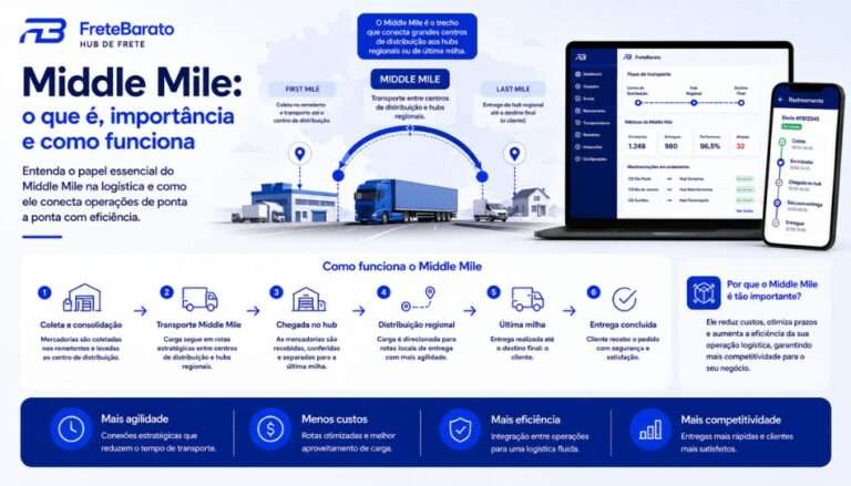 Middle Mile o que é, importância e como funciona