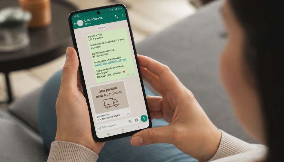Notificações de rastreamento automatizadas