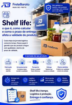 Shelf life o que é, como calcular e como o prazo de entrega afeta a validade do produto