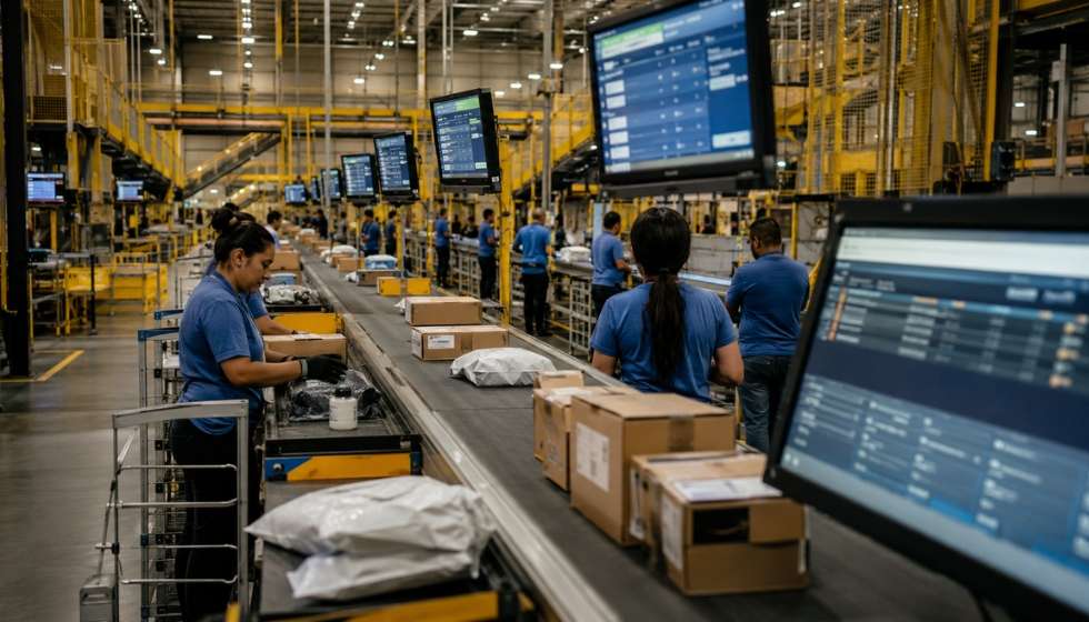 TRÂNSITO E TRIAGEM NOS CENTROS DE DISTRIBUIÇÃO