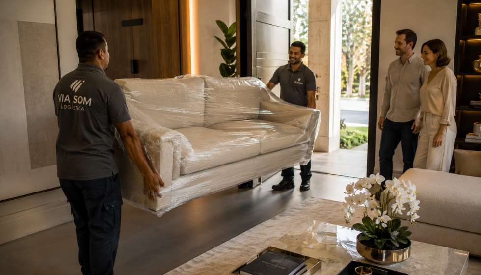 Transportadoras especializadas em móveis e itens de grande porte