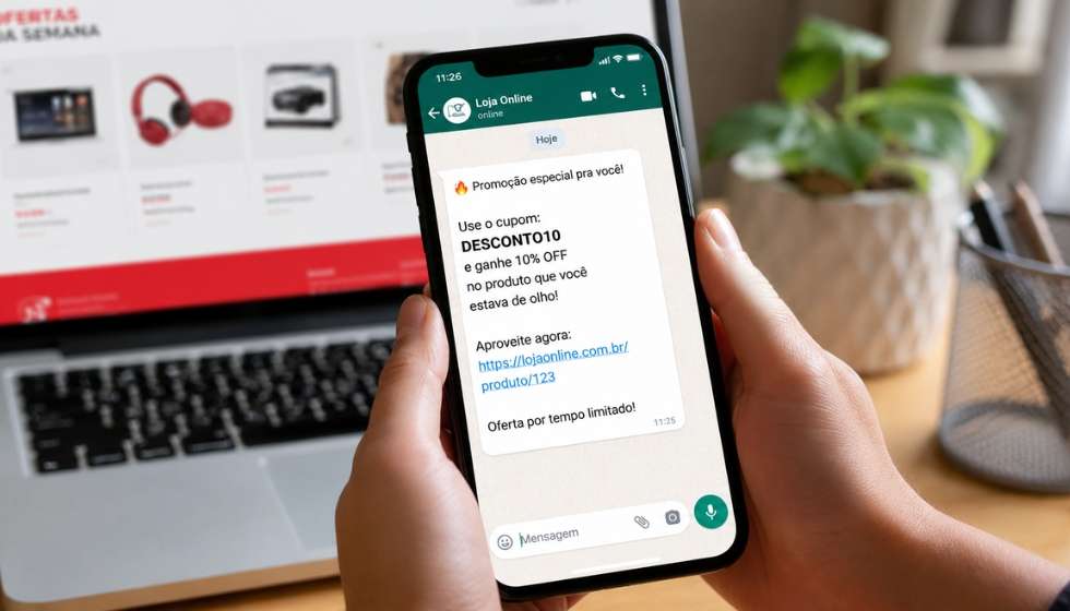 WhatsApp para bases aquecidas