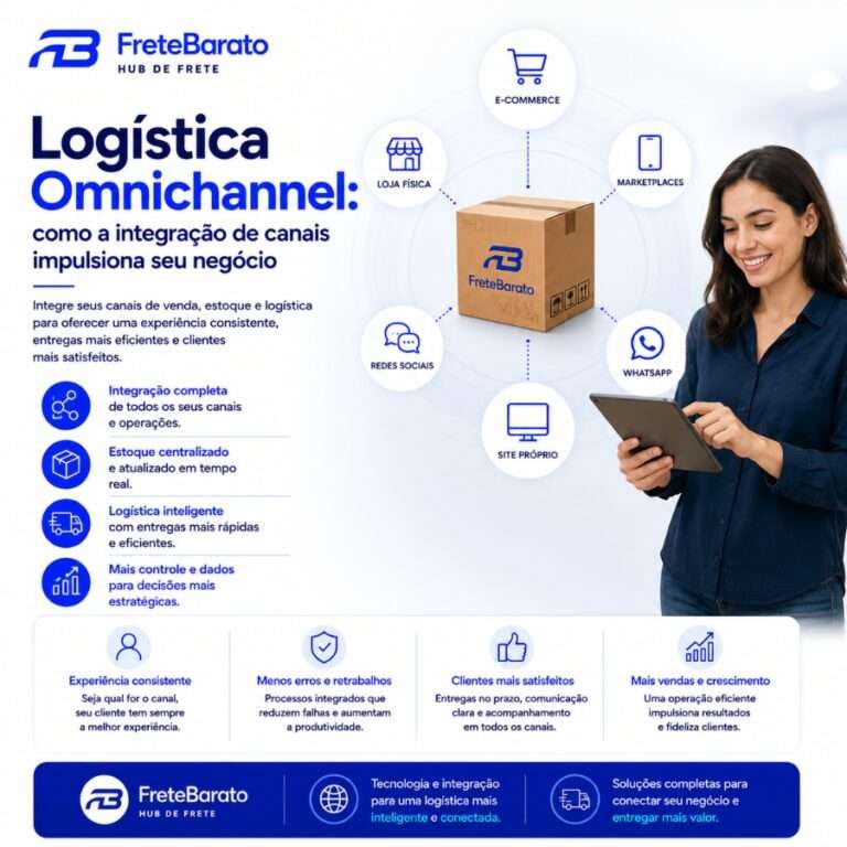 Logística Omnichannel como a integração de canais impulsiona seu negócio