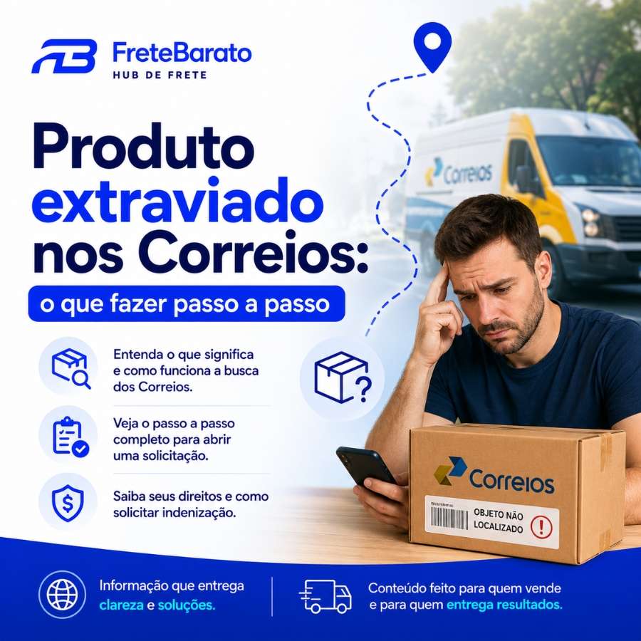 Produto extraviado nos Correios: o que fazer passo a passo